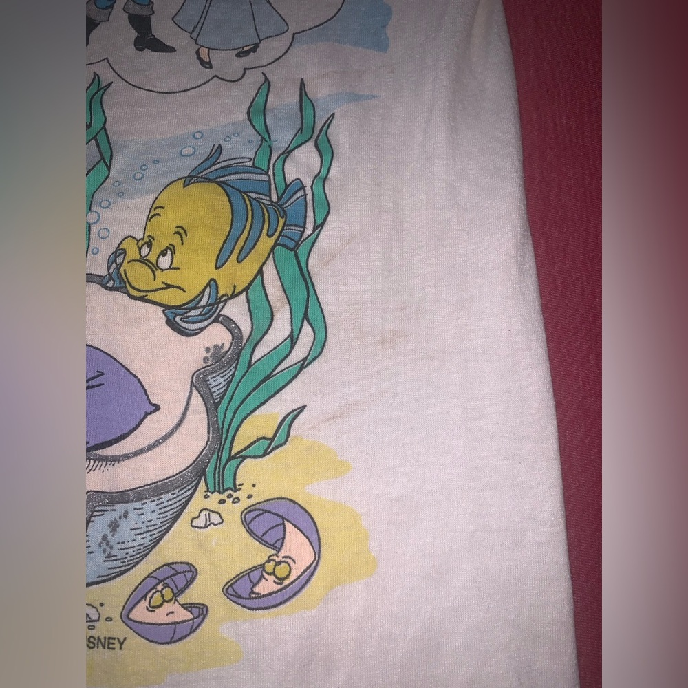 Vintage Disney Little Mermaid Shirt - Picture 2 of 7